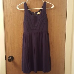 Dark blue Vera Wang dress